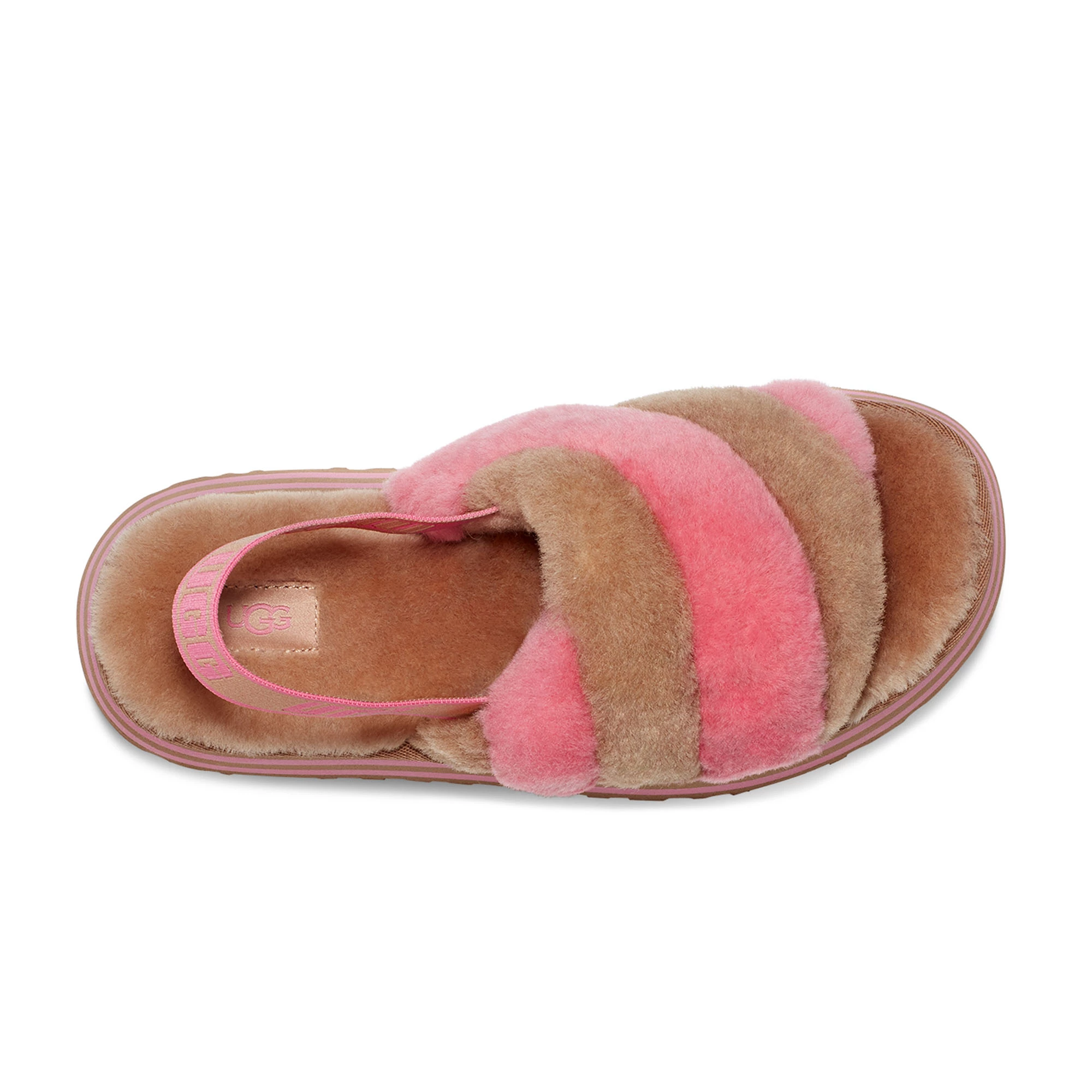 UGG Women's Disco Stripe Slippers 3 UGG Women's Disco Stripe Slippers - Image 3