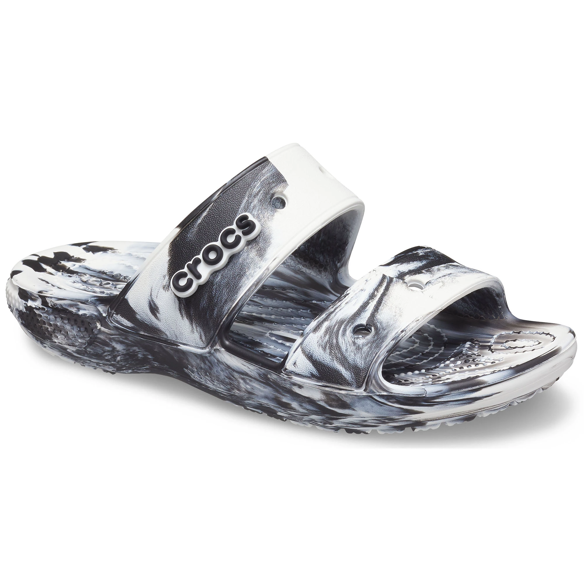 Crocs Womens Classic Crocs Marbled Sandals 3 Crocs Womens Classic Crocs Marbled Sandals - Image 3