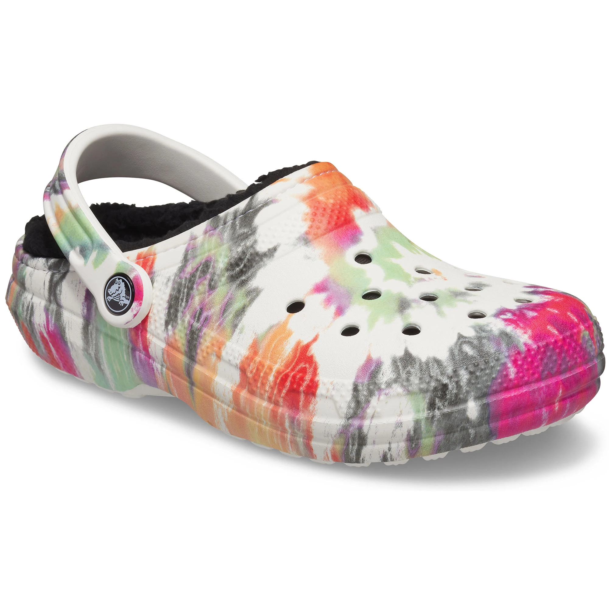 Crocs Women's Classic Tie-Dye Lined Clogs 1 Crocs Women's Classic Tie-Dye Lined Clogs