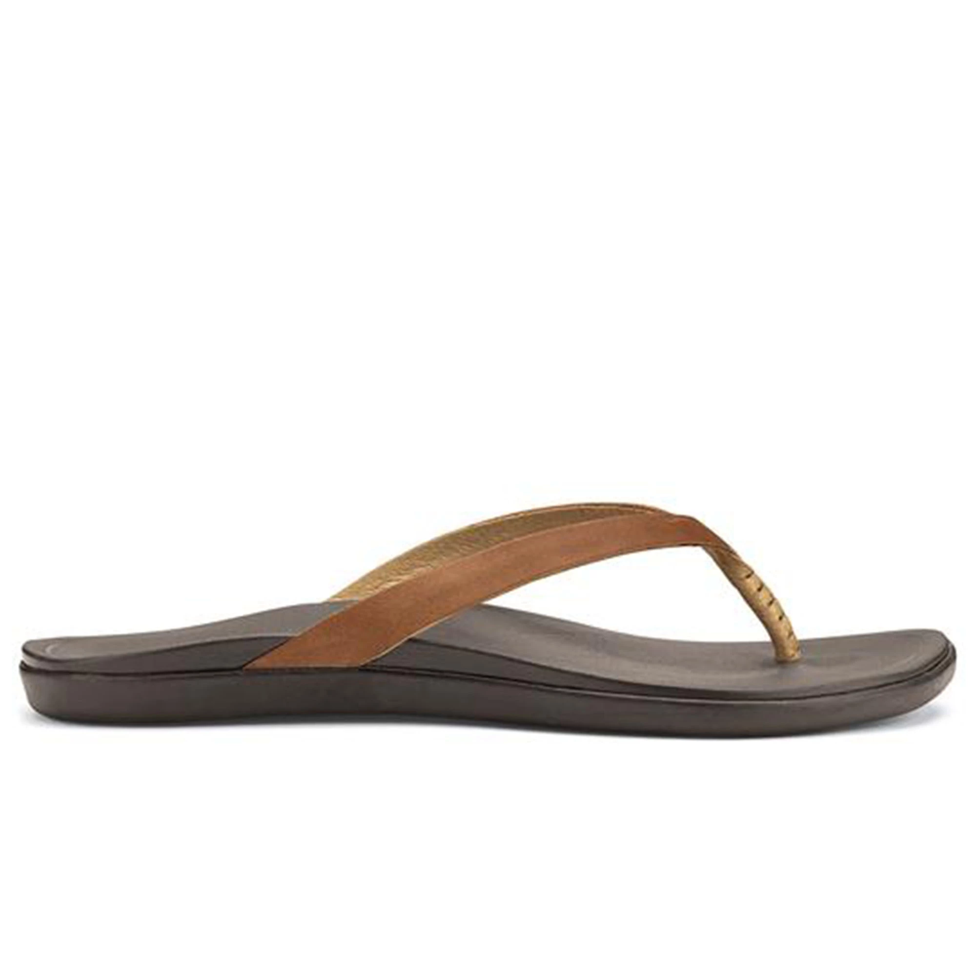 OluKai Women's Ho'opio Leather Flip Flops 14 OluKai Women's Ho'opio Leather Flip Flops - Image 14