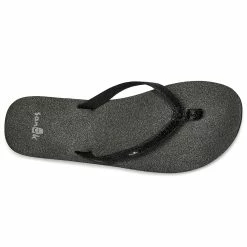 Sanuk Women's Yoga Joy Sparkle Casual Sandals -SANDALS & FLIP-FLOPS SHOP 30ce44b4 3812 4a5e ae08 949debb2cca8