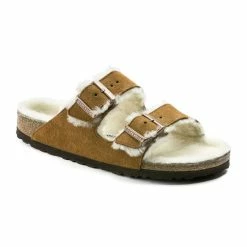 Birkenstock Women's Arizona Shearling Narrow Sandals