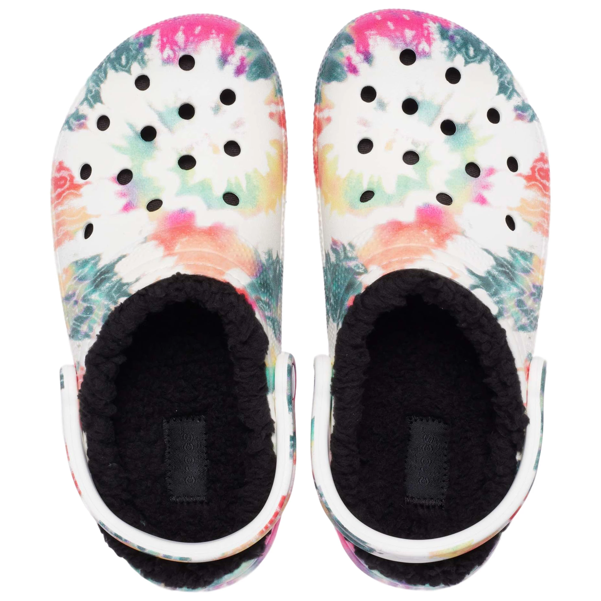 Crocs Women's Classic Tie-Dye Lined Clogs 6 Crocs Women's Classic Tie-Dye Lined Clogs - Image 6