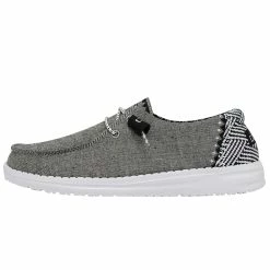 Hey Dude Womens Wendy Chambray Casual Shoes