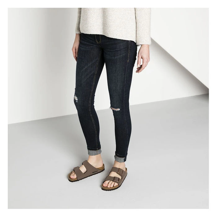 Birkenstock Women's Arizona Birkibuc Casual Sandals Mocha 4 Birkenstock Women's Arizona Birkibuc Casual Sandals Mocha - Image 4