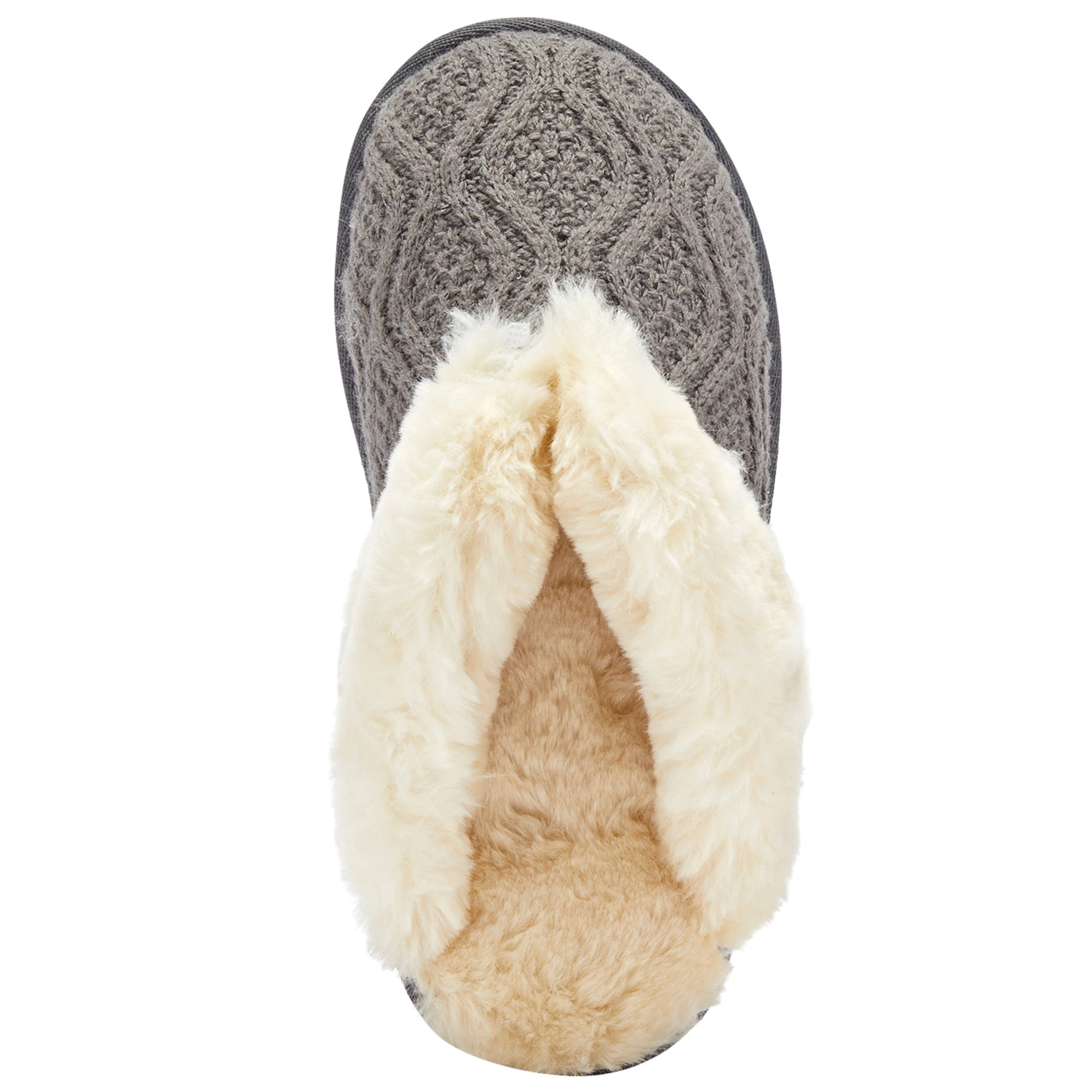 Lamo Sheepskin Womens Caroline Knit Scuff Casual Slippers 3 Lamo Sheepskin Womens Caroline Knit Scuff Casual Slippers - Image 3