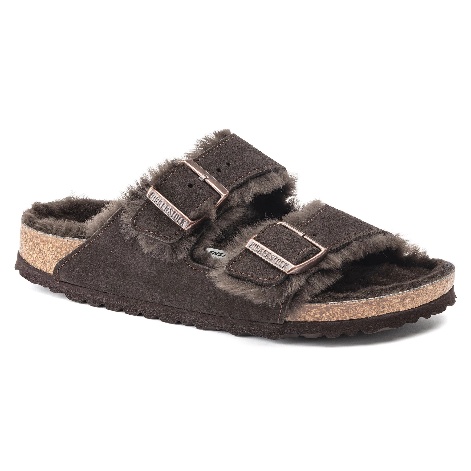 Birkenstock Womens Arizona Shearling Sandals 1 Birkenstock Womens Arizona Shearling Sandals