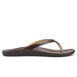 OluKai Women's Ho'opio Leather Flip Flops 35 OluKai Women's Ho'opio Leather Flip Flops -SANDALS & FLIP-FLOPS SHOP 697f3438 9eb0 42fb 9404 70e1c0939e73