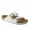 Birkenstock Women's Arizona Birko Flor Sandals White