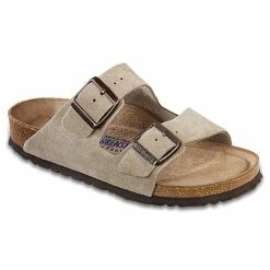 Birkenstock Women's Arizona Soft Footbed Suede Sandals