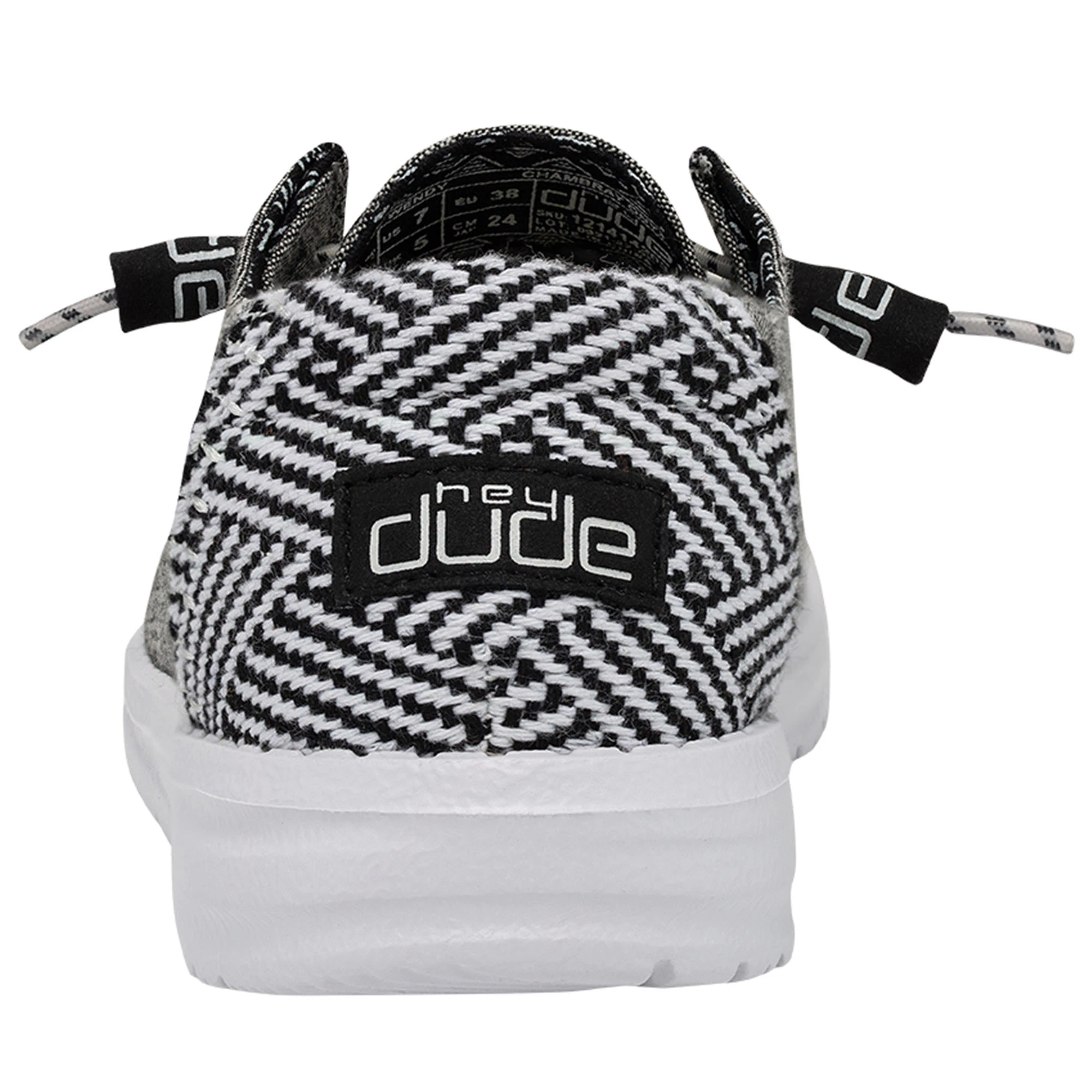 Hey Dude Womens Wendy Chambray Casual Shoes 14 Hey Dude Womens Wendy Chambray Casual Shoes - Image 14