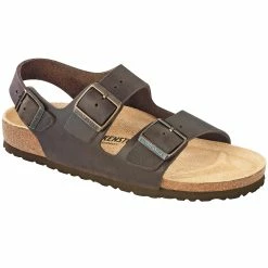 Birkenstock Mens Arizona Milano Oiled Leather Sandals