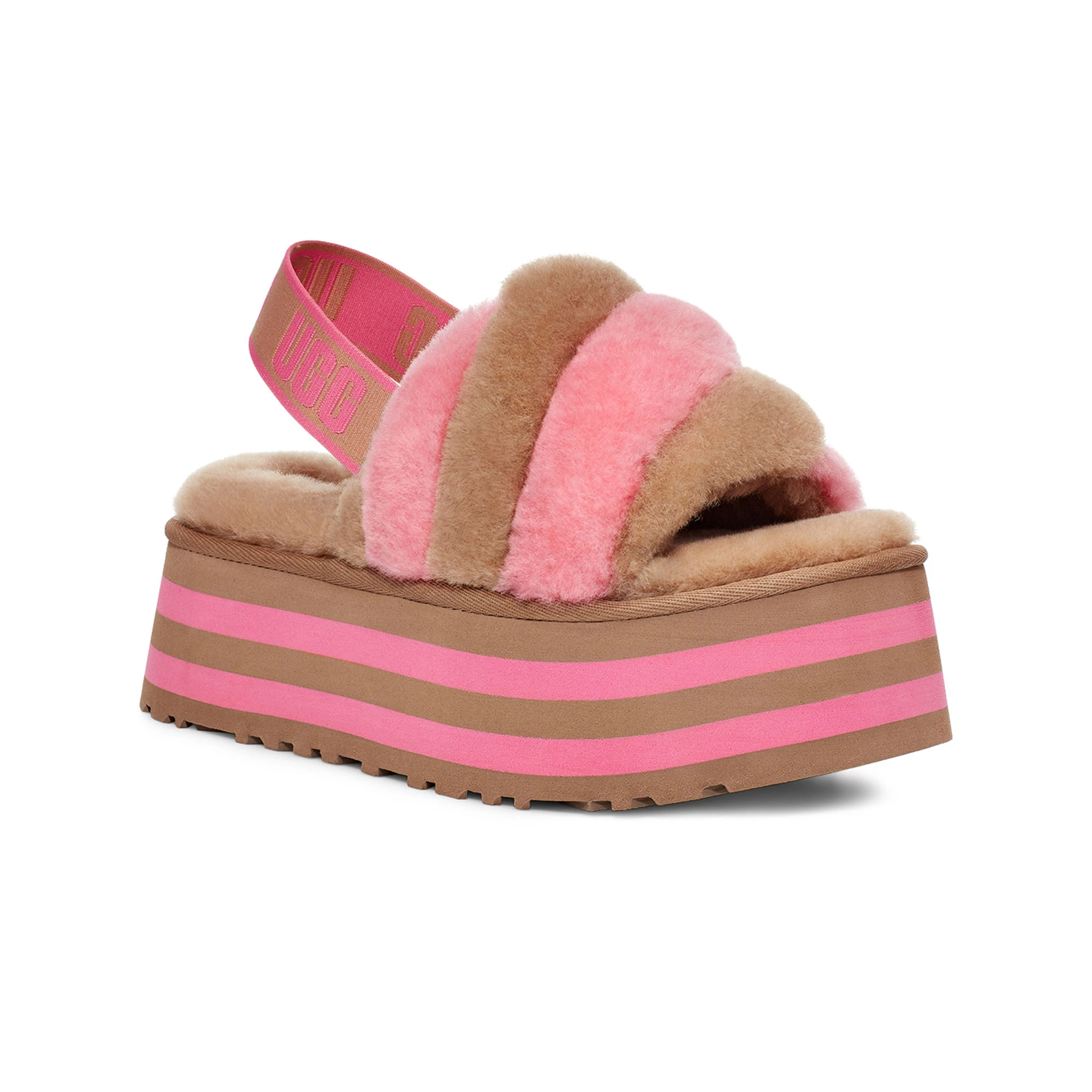 UGG Women's Disco Stripe Slippers 1 UGG Women's Disco Stripe Slippers