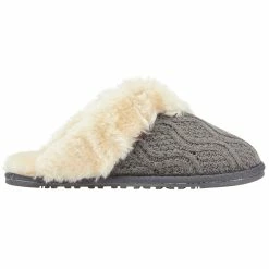 Lamo Sheepskin Womens Caroline Knit Scuff Casual Slippers