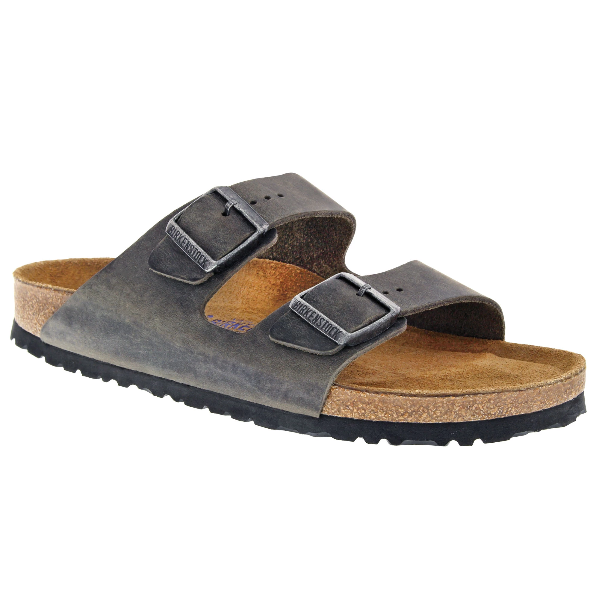 Birkenstock Mens Arizona Soft Footbed Oiled Leather Casual Sandals 3 Birkenstock Mens Arizona Soft Footbed Oiled Leather Casual Sandals - Image 3