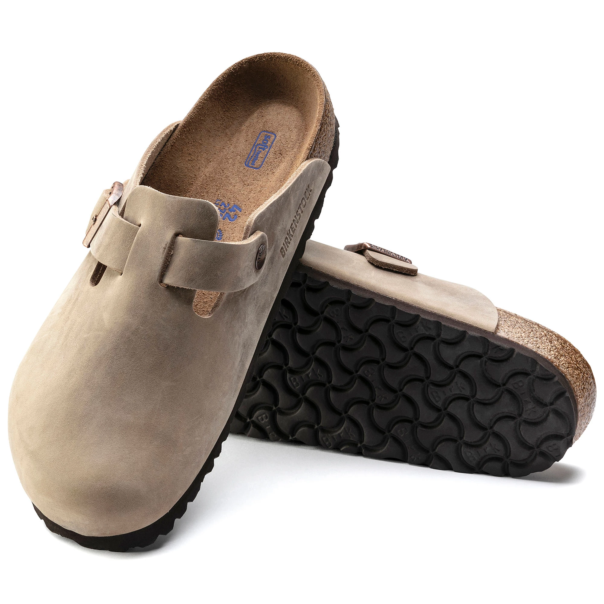 Birkenstock Womens Boston Soft Footbed Oiled Leather Clogs - Narrow 3 Birkenstock Womens Boston Soft Footbed Oiled Leather Clogs - Narrow - Image 3