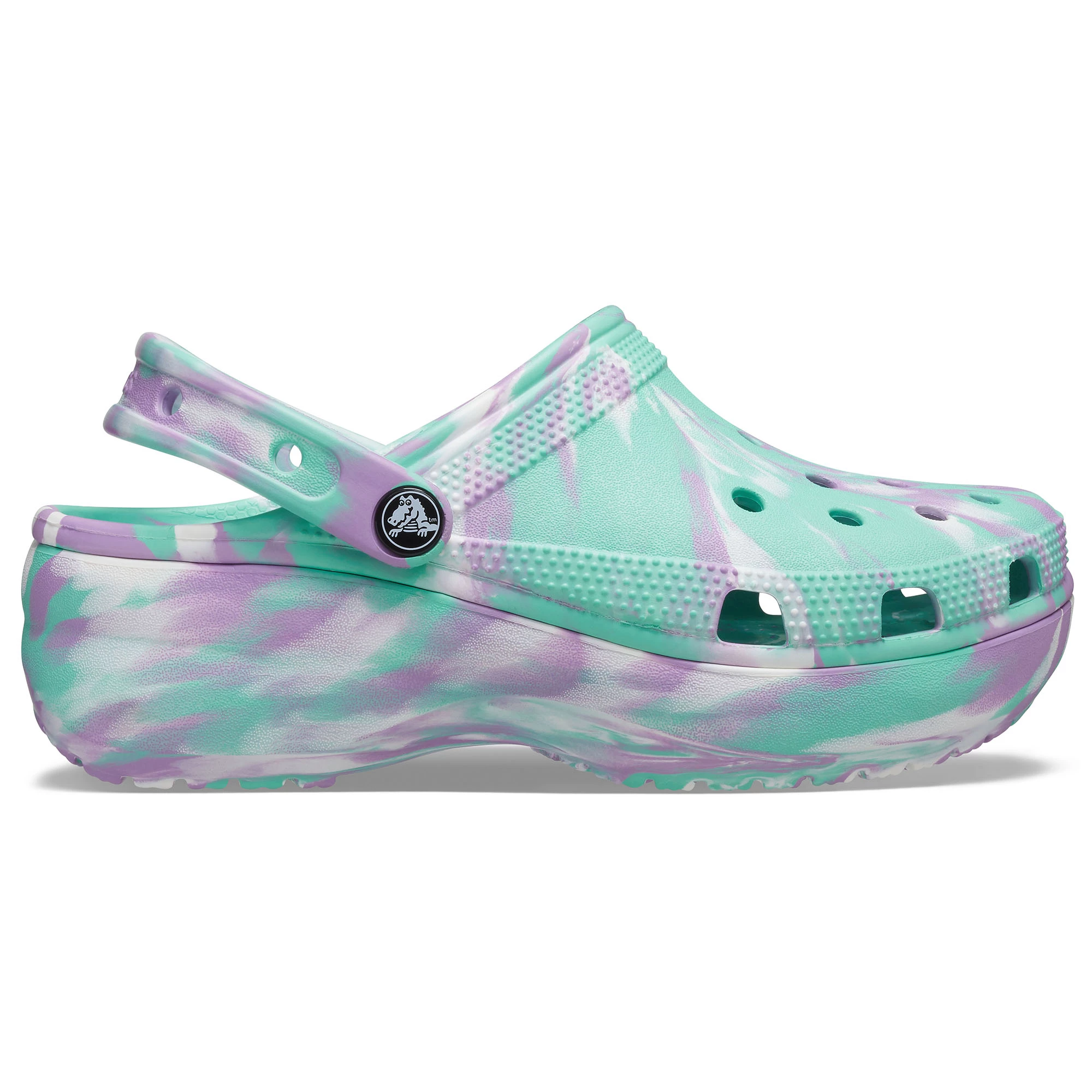 Crocs Women's Classic Platform Marbled Clogs 1 Crocs Women's Classic Platform Marbled Clogs