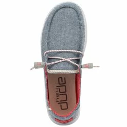 Hey Dude Womens Wendy Chambray Casual Shoes 26 Hey Dude Womens Wendy Chambray Casual Shoes -SANDALS & FLIP-FLOPS SHOP 9f5ec4db 8cef 4057 aa31 0888c52c5573