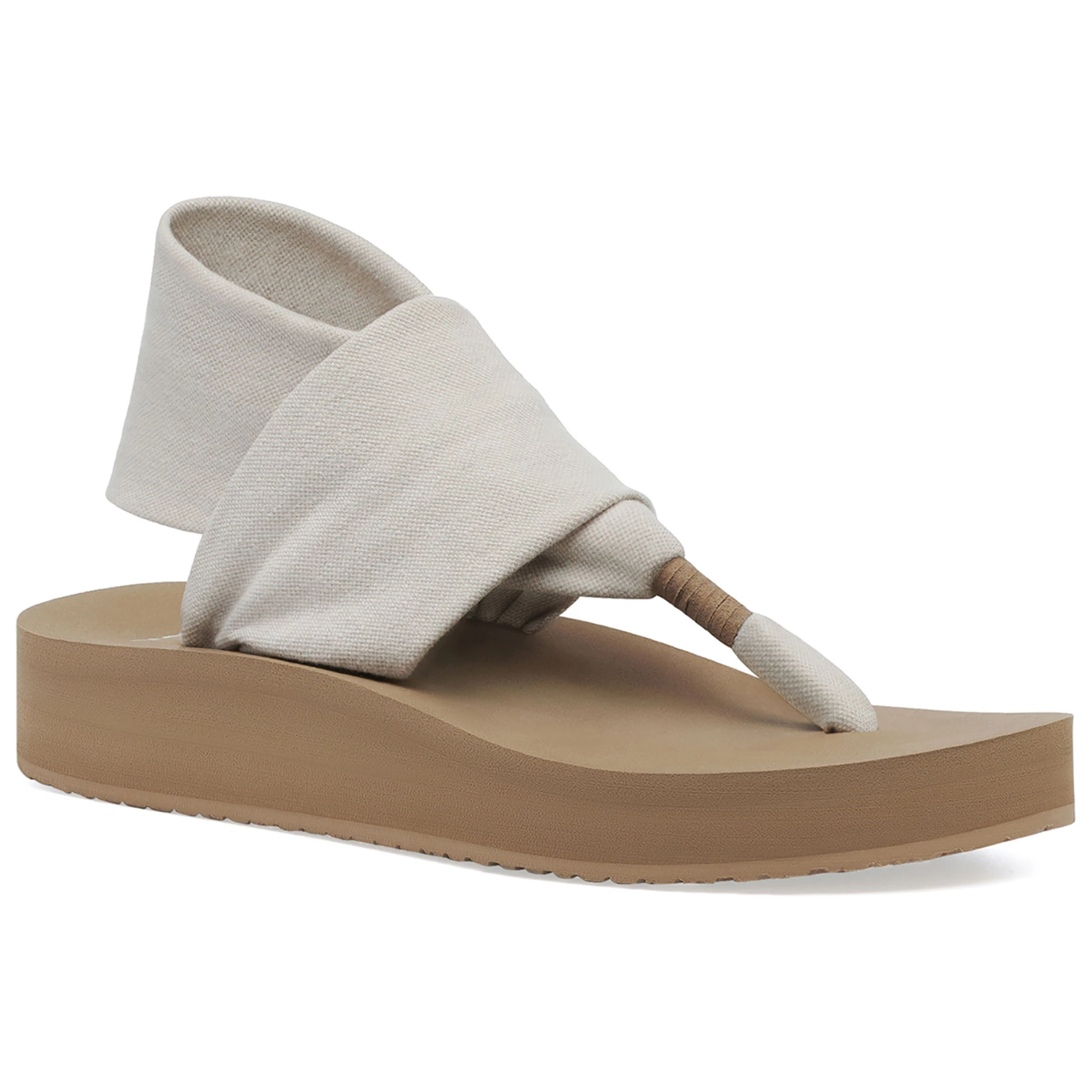 Sanuk Womens Sling St Midform Casual Sandals 2 Sanuk Womens Sling St Midform Casual Sandals - Image 2