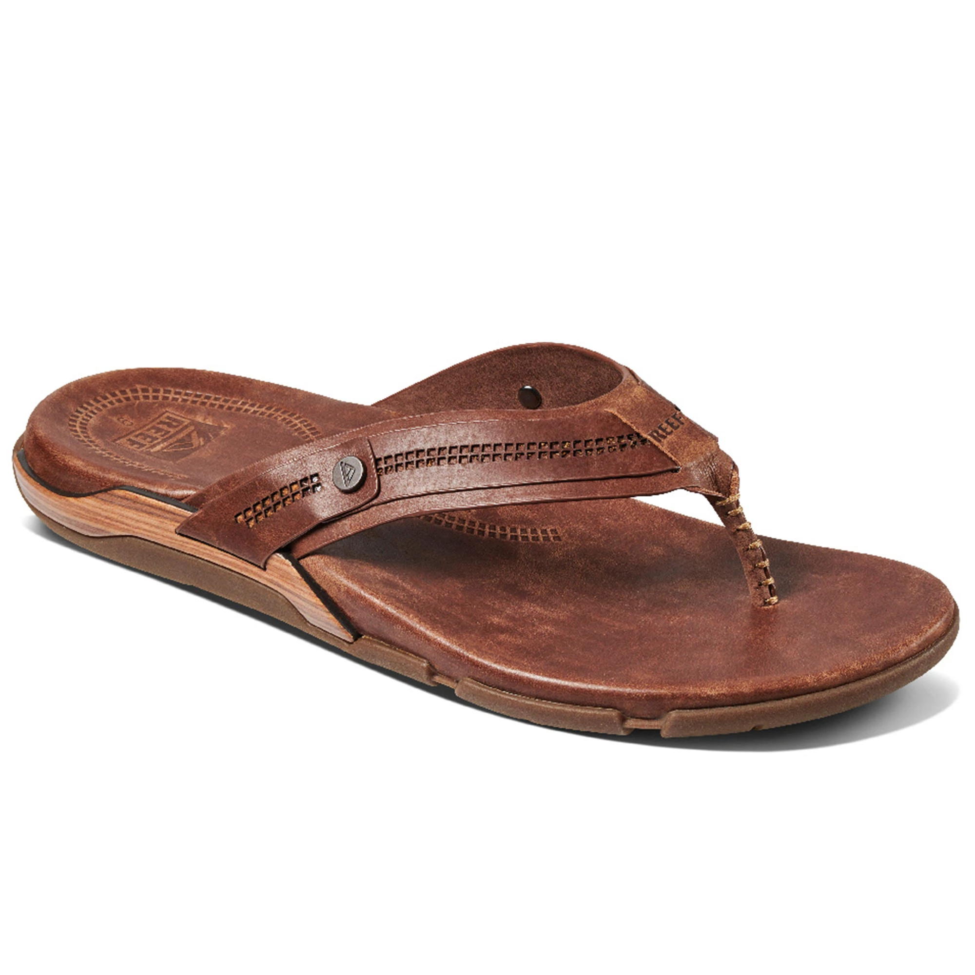 Reef Mens One Puff Slide Sandals 1 Reef Mens One Puff Slide Sandals