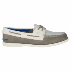 Sperry Women's Authentic Original Plush Boat Casual Shoes Grey/Ivory