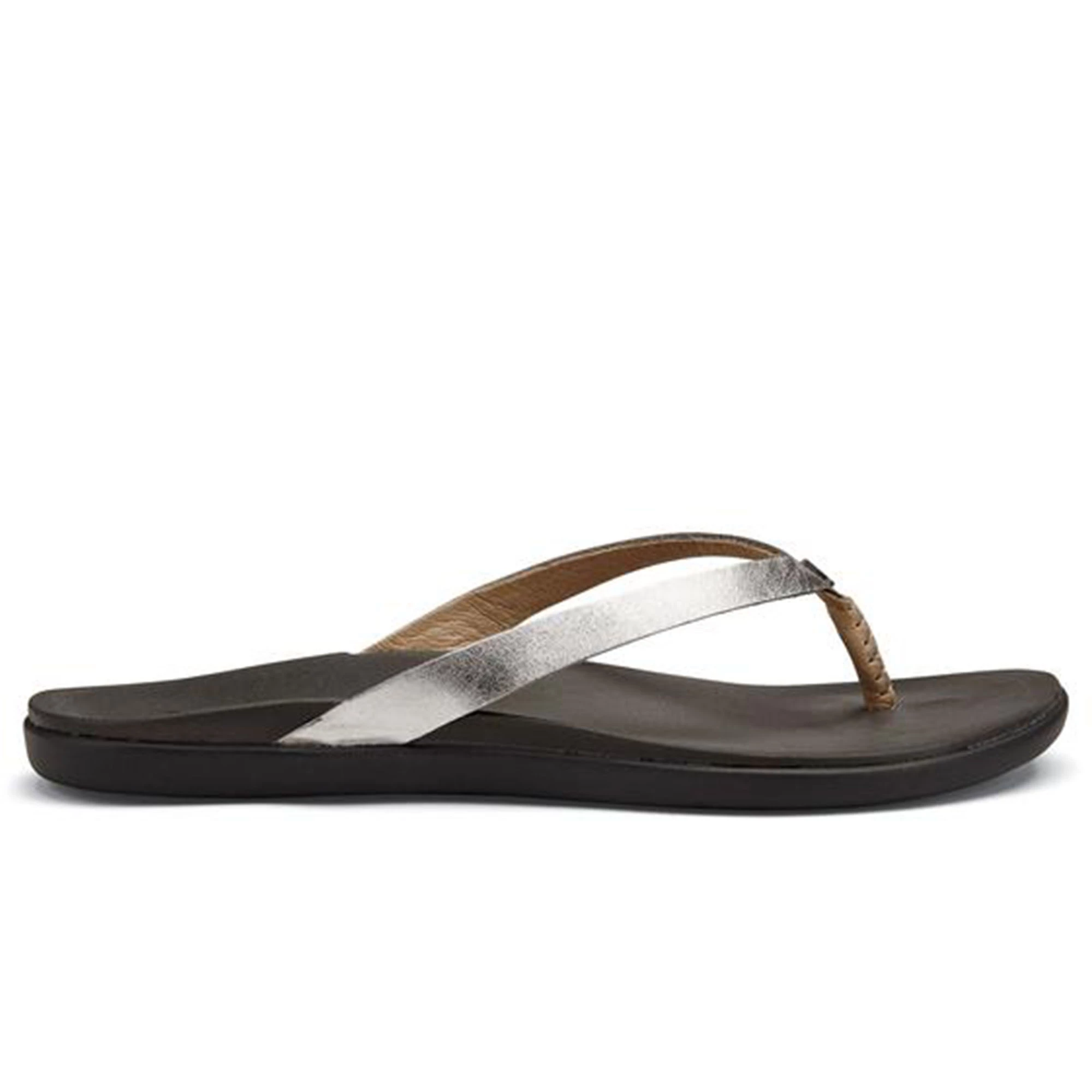 OluKai Women's Ho'opio Leather Flip Flops 4 OluKai Women's Ho'opio Leather Flip Flops - Image 4