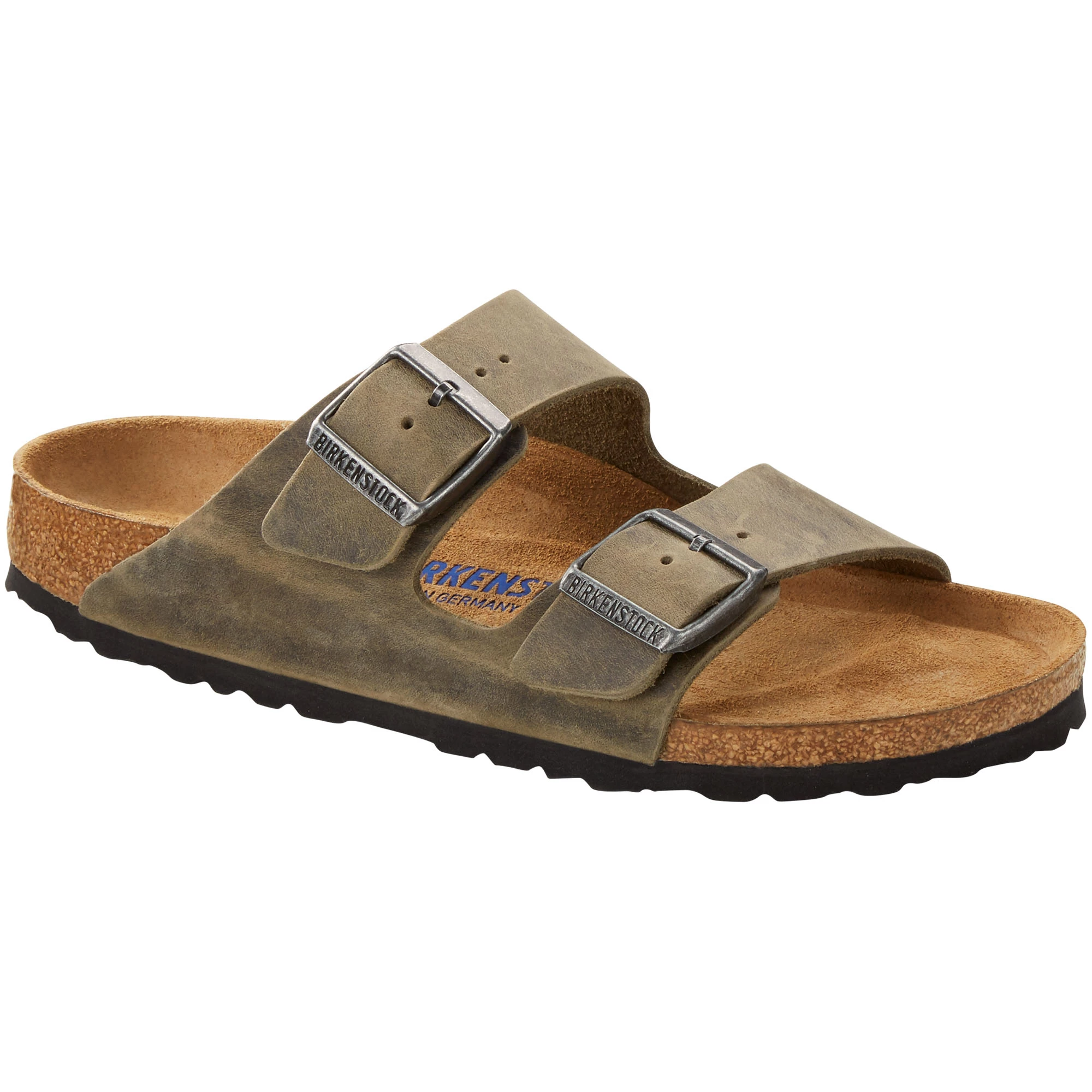 Birkenstock Women's Narrow Arizona Soft Footbed Oiled Leather Sandals 1 Birkenstock Women's Narrow Arizona Soft Footbed Oiled Leather Sandals