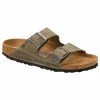 Birkenstock Mens Arizona Soft Footbed Oiled Leather Casual Sandals