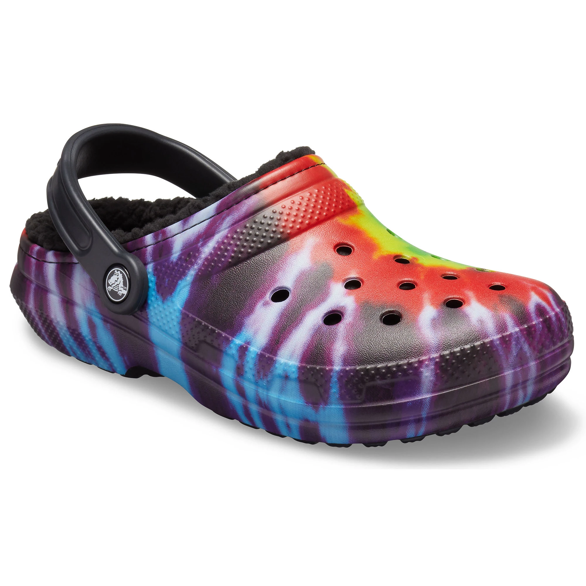 Crocs Women's Classic Tie-Dye Lined Clogs 2 Crocs Women's Classic Tie-Dye Lined Clogs - Image 2