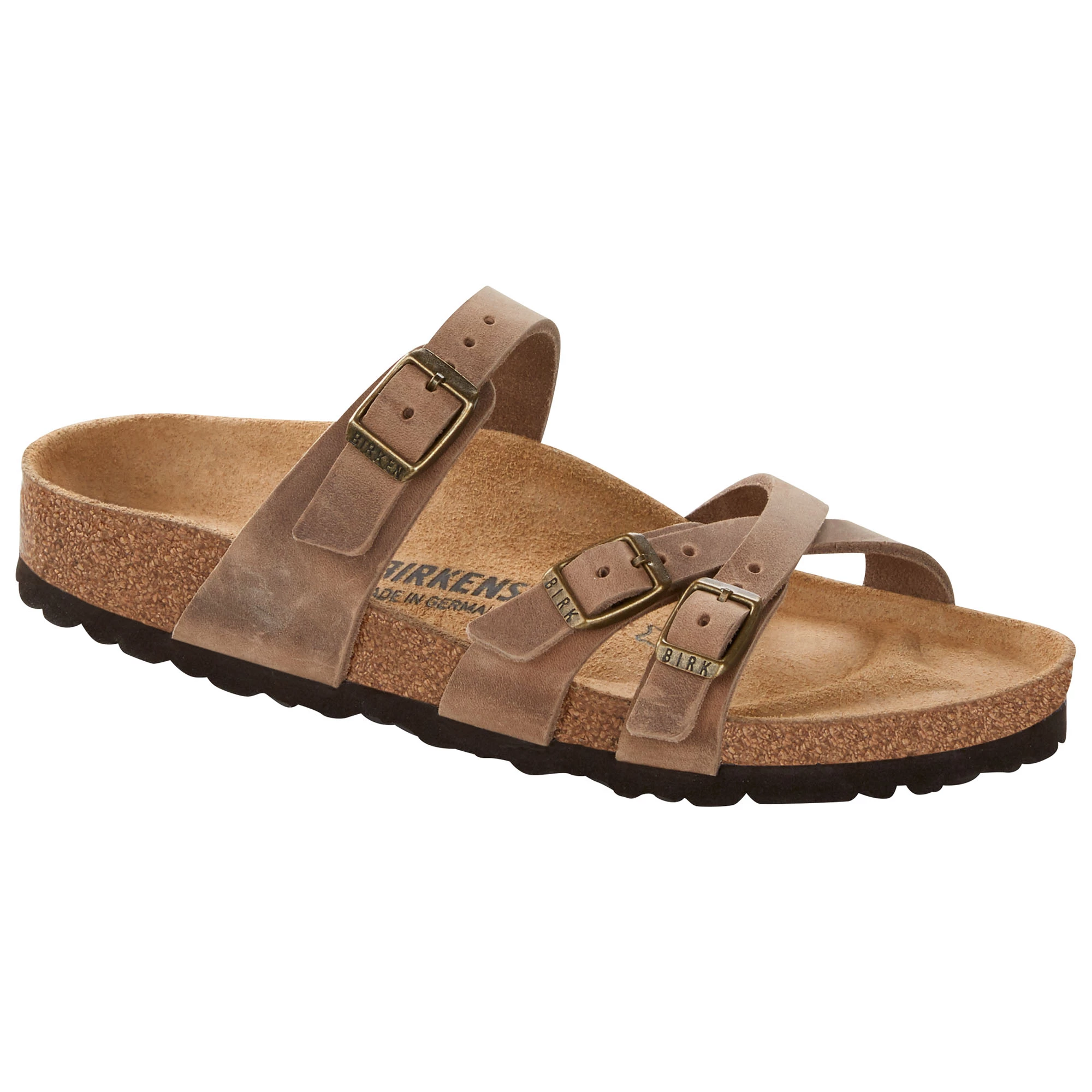Birkenstock Womens Franca Oiled Leather Sandals 1 Birkenstock Womens Franca Oiled Leather Sandals
