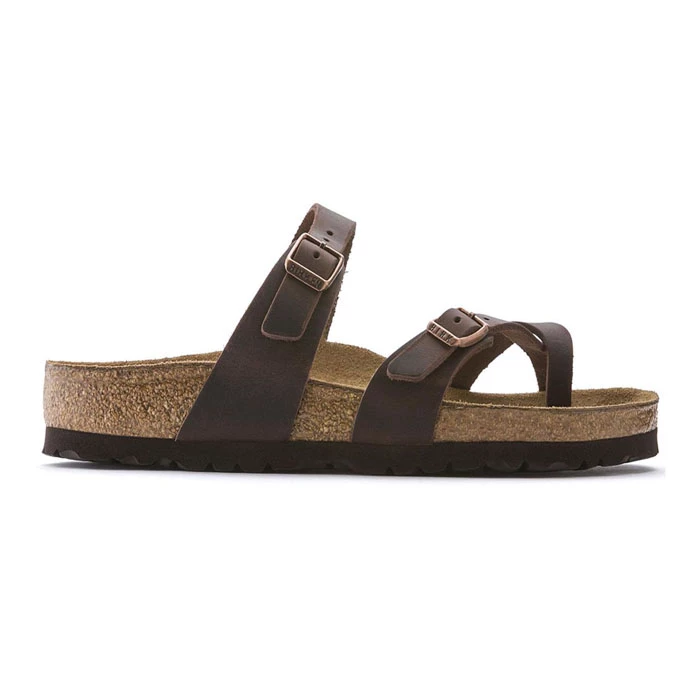 Birkenstock Women's Mayari Habana Oil Leather Sandals 3 Birkenstock Women's Mayari Habana Oil Leather Sandals - Image 3