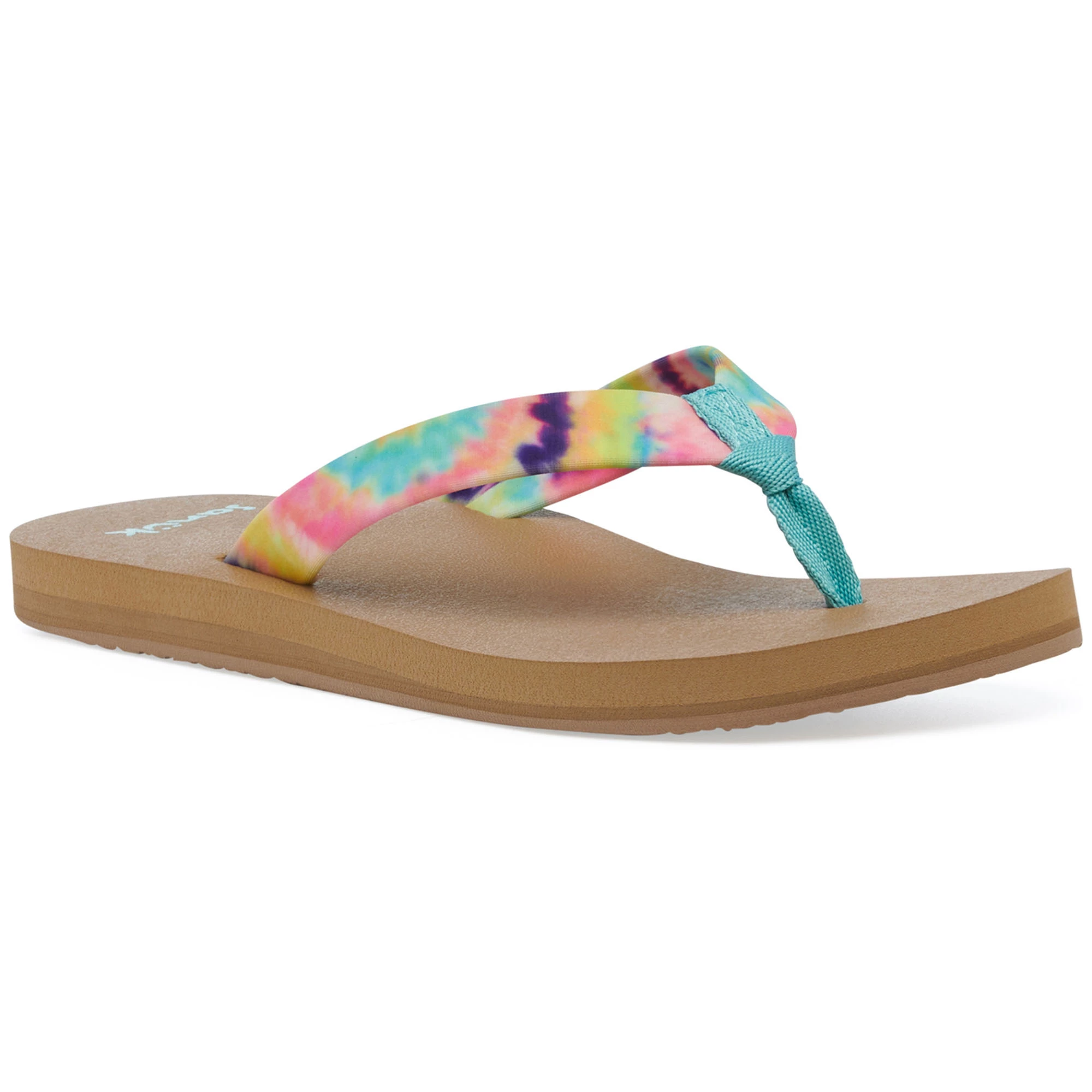 Sanuk Womens Ashland St Tie Dye Casual Sandals 1 Sanuk Womens Ashland St Tie Dye Casual Sandals