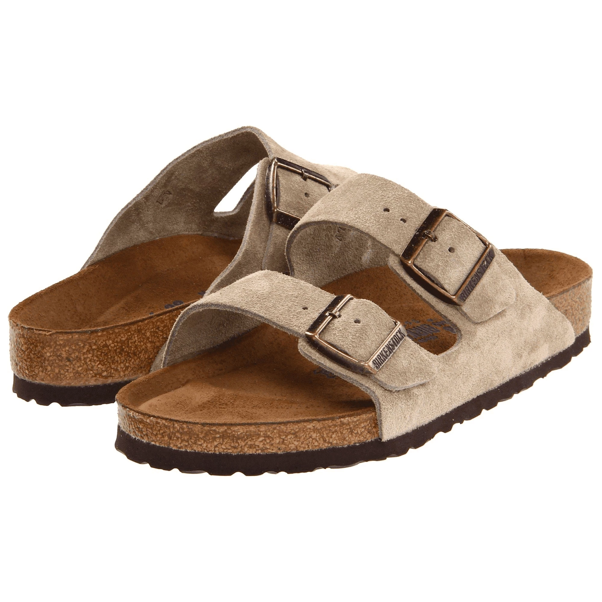 Birkenstock Women's Arizona Soft Footbed Suede Sandals 2 Birkenstock Women's Arizona Soft Footbed Suede Sandals - Image 2