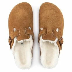 Birkenstock Womens Boston Shearling Suede Mink Slippers 5 Birkenstock Womens Boston Shearling Suede Mink Slippers -SANDALS & FLIP-FLOPS SHOP fbbe710b a2f4 4f2f 8753 21f823f3b113