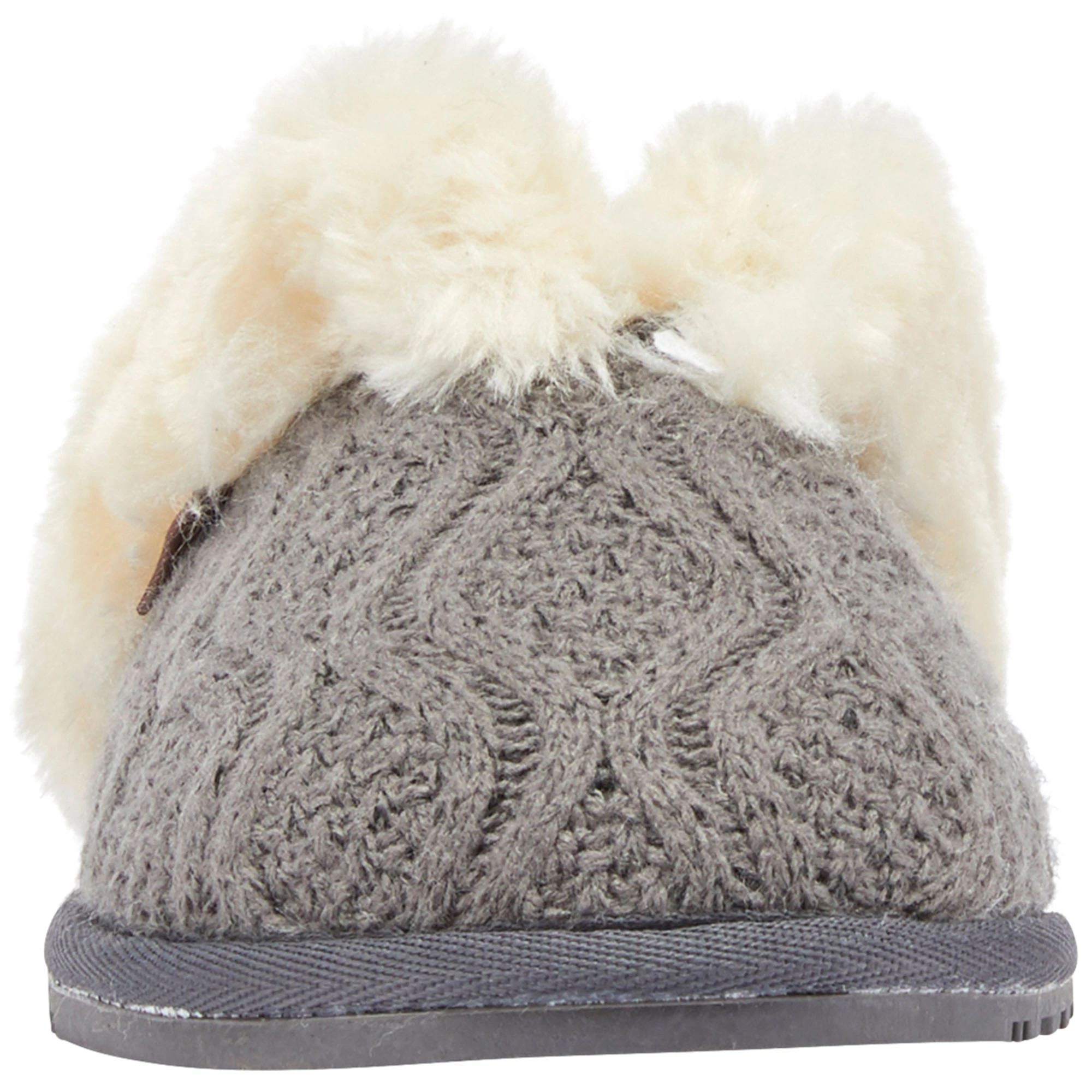 Lamo Sheepskin Womens Caroline Knit Scuff Casual Slippers 2 Lamo Sheepskin Womens Caroline Knit Scuff Casual Slippers - Image 2